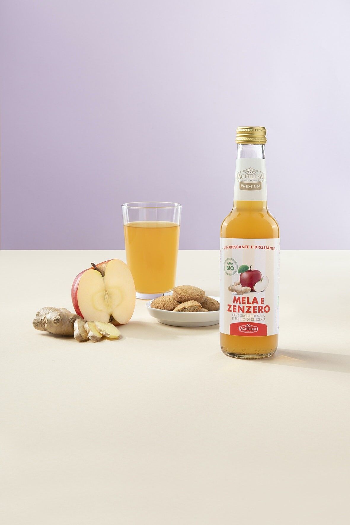 Succo di Mela e Zenzero Bio - 275 ml (Confezione da 12 bottiglie)