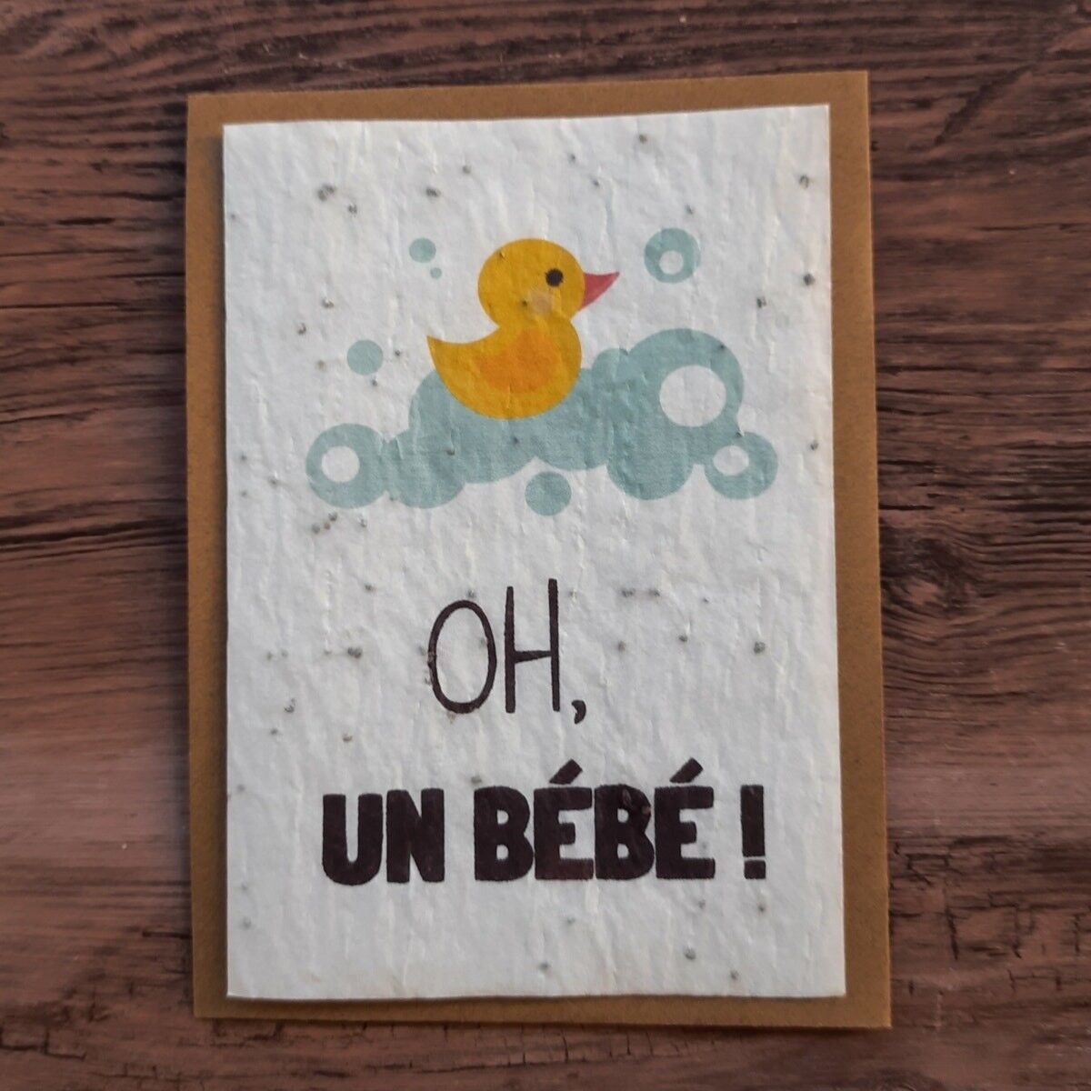 Carta piantabile – OH, un bambino!