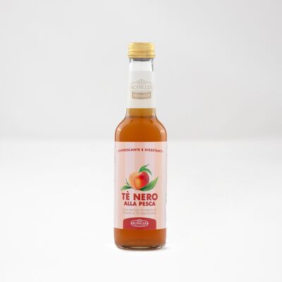 Bio-Darjeeling-Pfirsich-Schwarztee – 275 ml (Box mit 12 Flaschen)