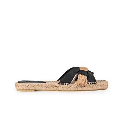 Sandalias planas Enamorados Negro