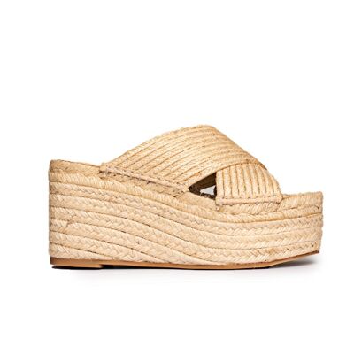 Wedge sandals Portitxol Natural