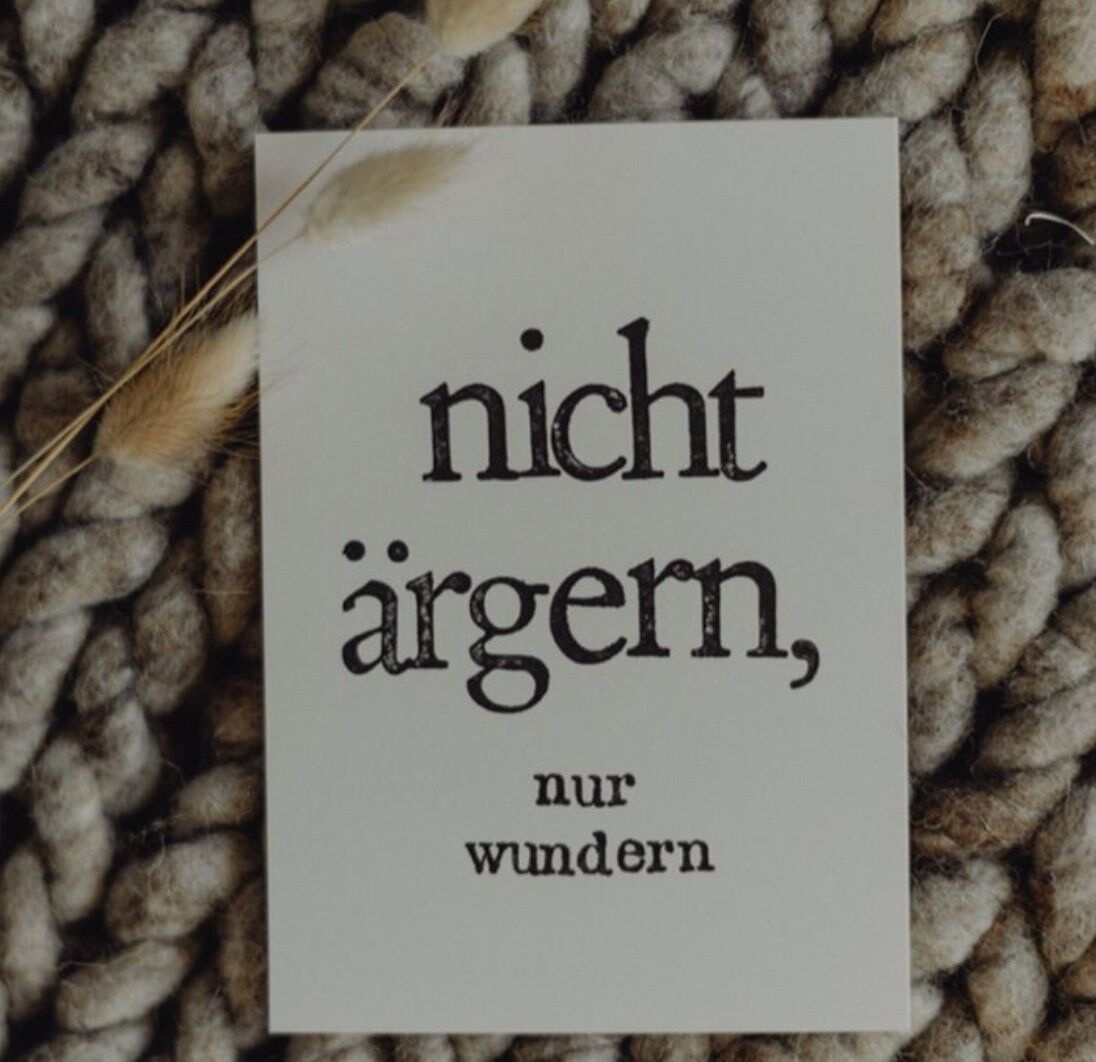 Cartolina affrancata "non preoccuparti"