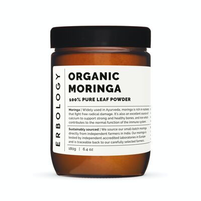 Polvo de Moringa Orgánica