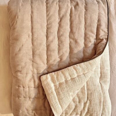 Chai Pink Corduroy Quilt