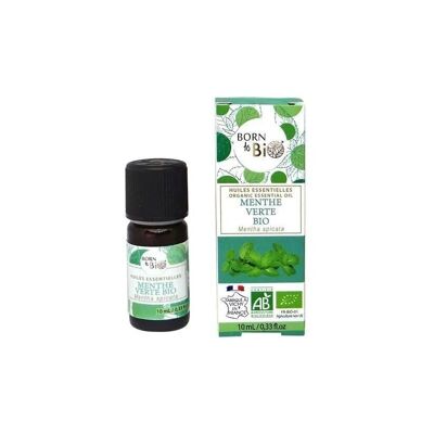 Huile essentielle de Menthe verte - Certifiée Bio