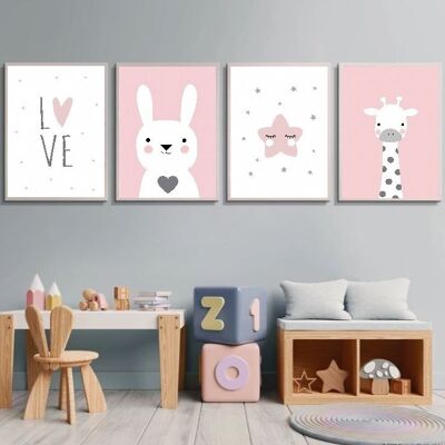 Baby Child Room Posters 30x40cm - Girl Poster