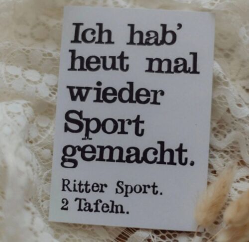 Gestempelte Postkarte "Sport gemacht"