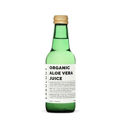 Jugo de aloe vera orgánico