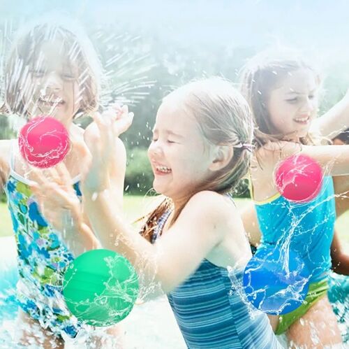 Reusable Self Sealing Water Balloons | Silicone | Water Toys | Outdoor toys