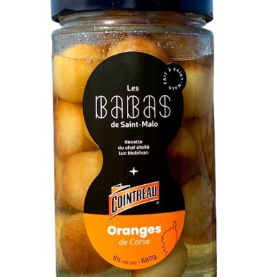 Babas Balls with Cointreau and Oranges from Corsica, 680g