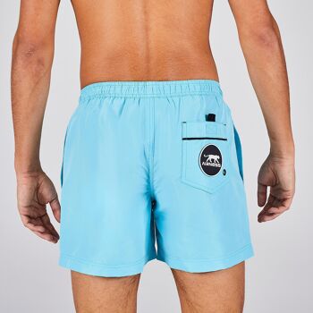 SHORT DE BAIN HOMME AIRNESS SPORT TURQUOISE 3