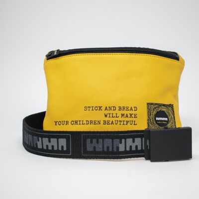 Yellow Stamp Pouch