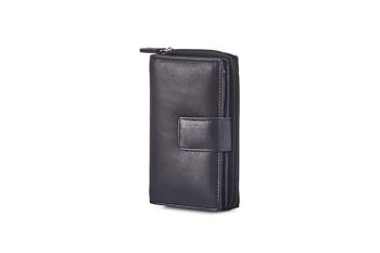 Porte-monnaie en cuir délavé Martina Notecase - 2703 2