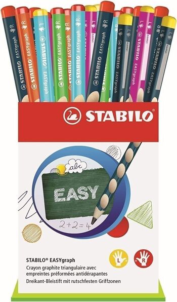 Crayons graphite - Godet x 36 STABILO EASYgraph HB 1