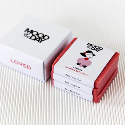 Mood of the day box of 3 soaps | loved