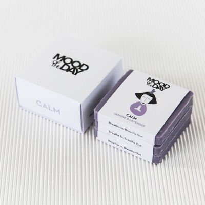 Mood of the day box of 3 soaps | calm