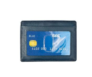 Porte-cartes de crédit en cuir ultra fin Carlton - 4184 2