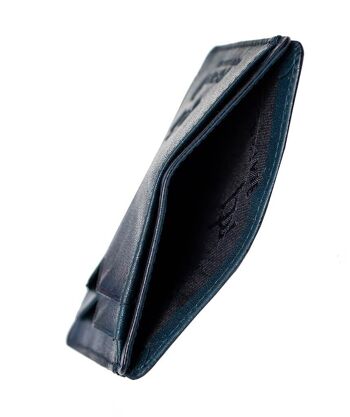 Porte-cartes de crédit en cuir ultra fin Carlton - 4184 5