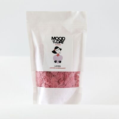 Mood of the day flakes - loved with jasmine & bergamot essential oils