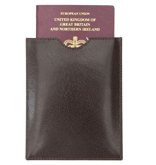 Leather Passport Sleeve - 4822