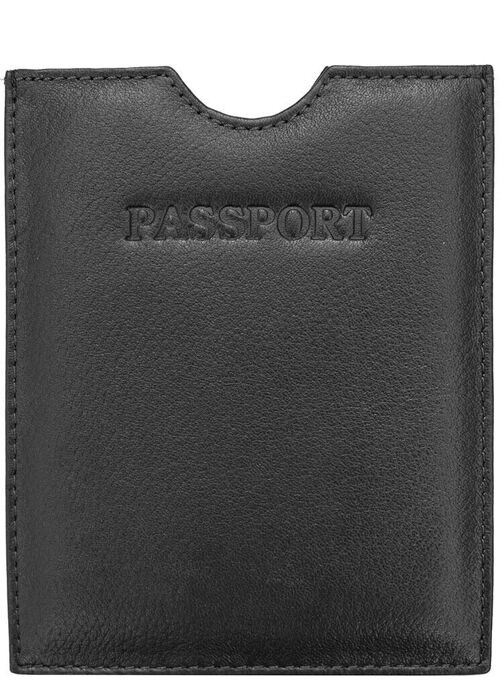 Leather Passport Sleeve Cover - 694