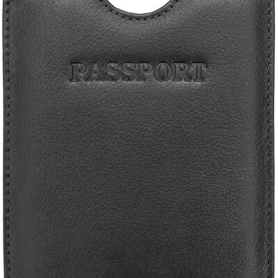 Leather Passport Sleeve Cover - 694