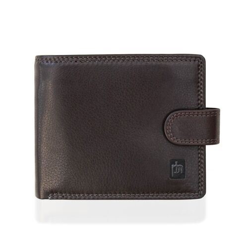 Bifold Tab Fastener Leather Wallet, PRIMHIDE Washington Men's Wallet