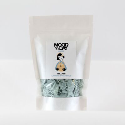 Mood of the day flakes - relaxed with lavender & chamomile essential oils