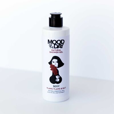 Mood of the day shower gel - sexy with ylang ylang & bay essential oils