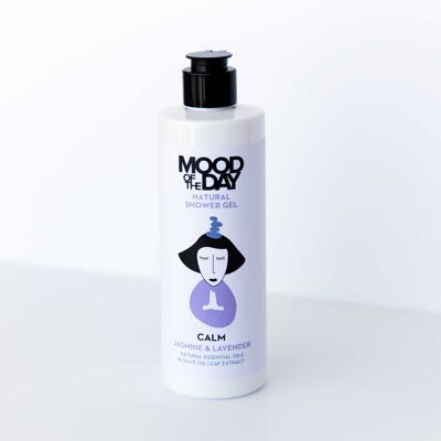 Mood of the day shower gel - calm with jasmine & lavender essential oils