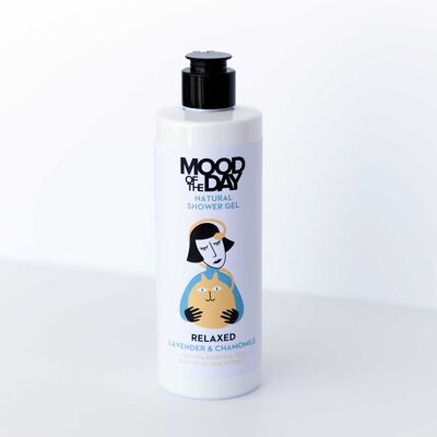 Mood of the day shower gel - relaxed with lavender & chamomile essential oils