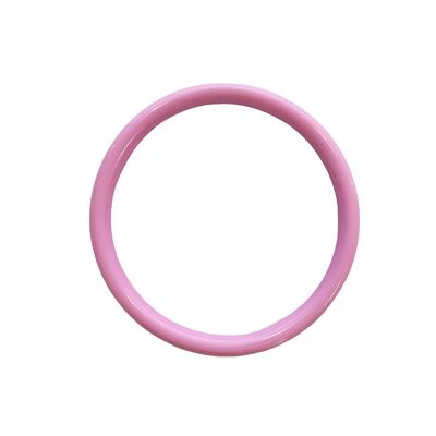 Bangle stainless steel - soft pink