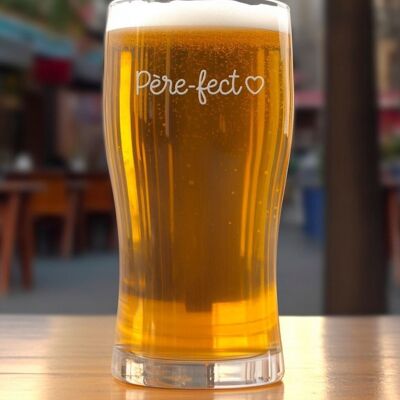 Father-fect Beer Glass (engraved)