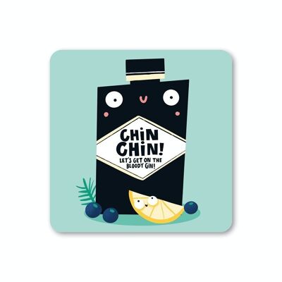 Untersetzer „Chin Chin“, 6 Stück