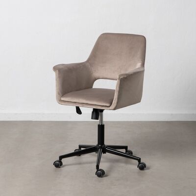FAUTEUIL ROULANT VELOURS TAUPE ST603382
