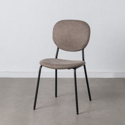 TAUPE CHAIR DM-METAL ST606203