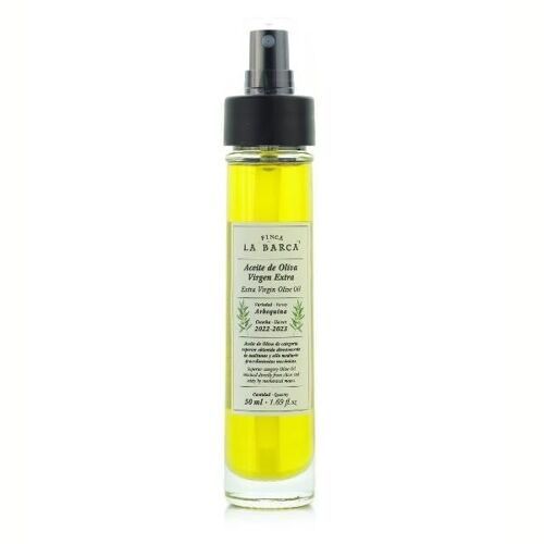 Aceite de Oliva Virgen Extra "ARBEQUINA" SPRAY 50 ml