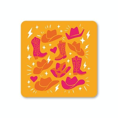 Howdy Coaster Pack of 6