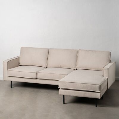 CHAISE LONGUE SOFA LEFT/RIGHT BEIGE ST608835