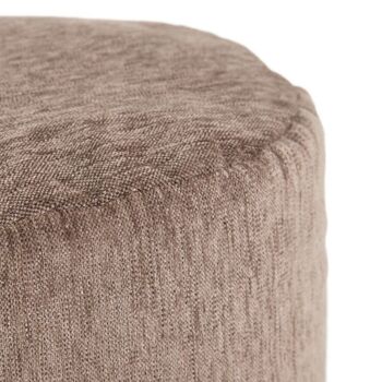 POUF POLYESTER / ACRYLIQUE MARRON ST604912 4