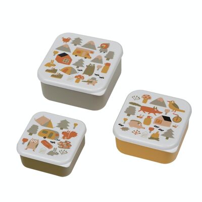 SET DE 3 LUNCH BOX L'AVENTURE