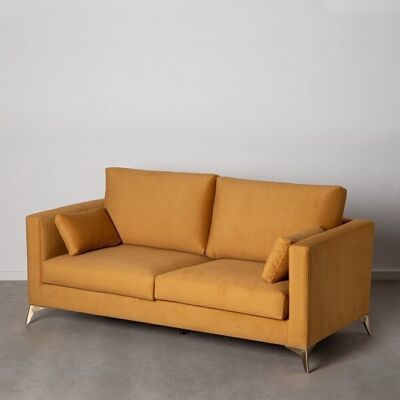 3-SITZER-SOFA SENFSTOFF WOHNZIMMER ST605159