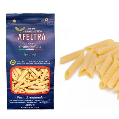 Pasta di Gragnano IGP - Penne liscia AFELTRA 100% trigo italiano