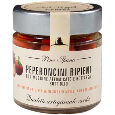 Peperoncini ripieni di triglia affumicata