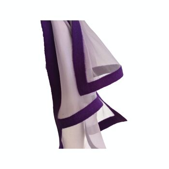 Foulard Krems violet 3