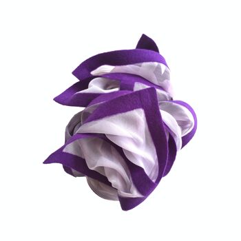 Foulard Krems violet 4