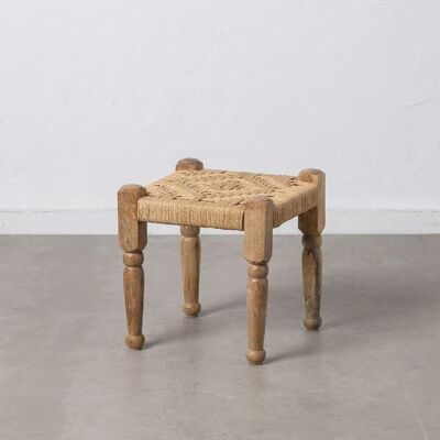 NATURAL FIBER / WOOD STOOL LIVING ROOM ST608028