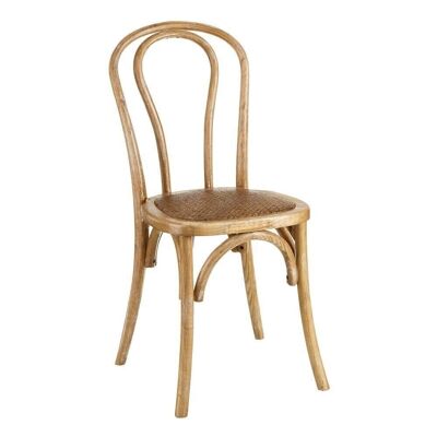 NATURAL ELM WOOD CHAIR ST105555