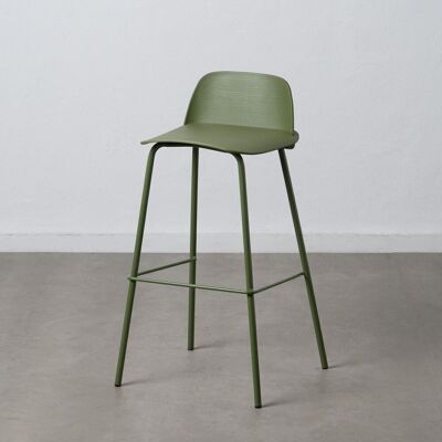 TABOURET VERT OLIVE ST608262