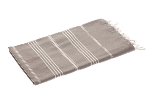 Trendy Cotton Hammam Towel, Smoke